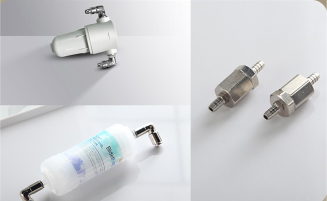 Three-stage water filtration system